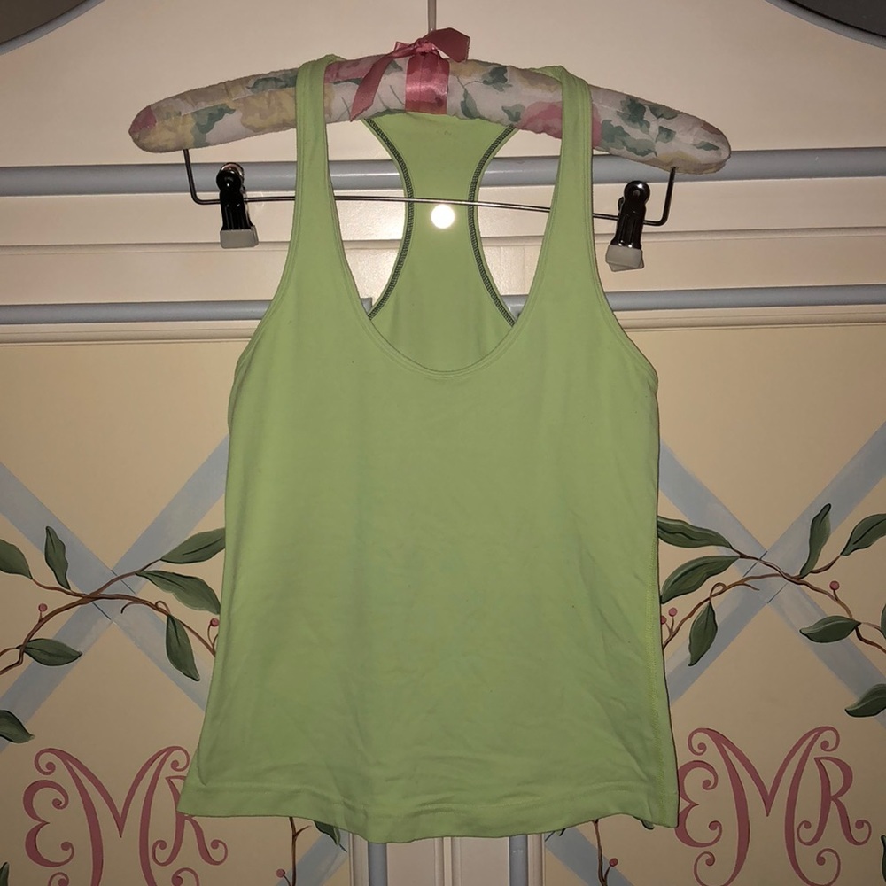 Lululemon racer back work out top